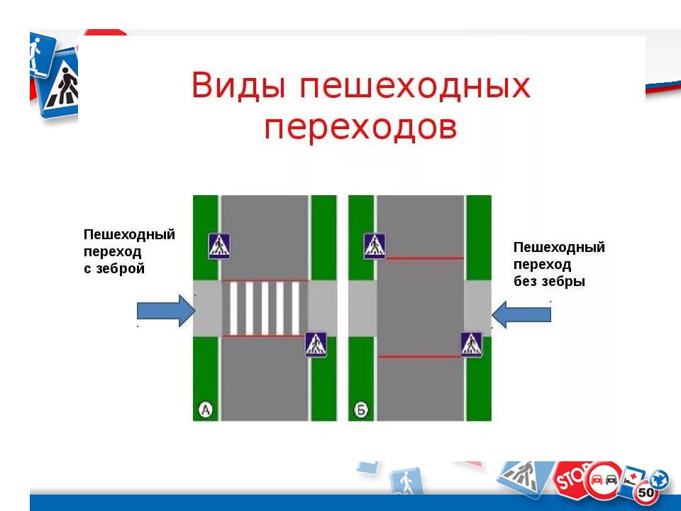 Презентация к уроку Пешеходные переходы Слайд 4